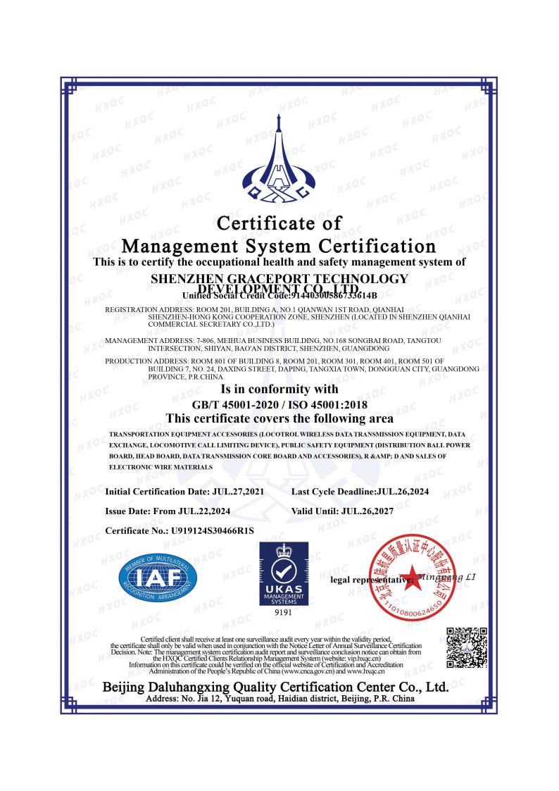 Health & Safety Management Certificate